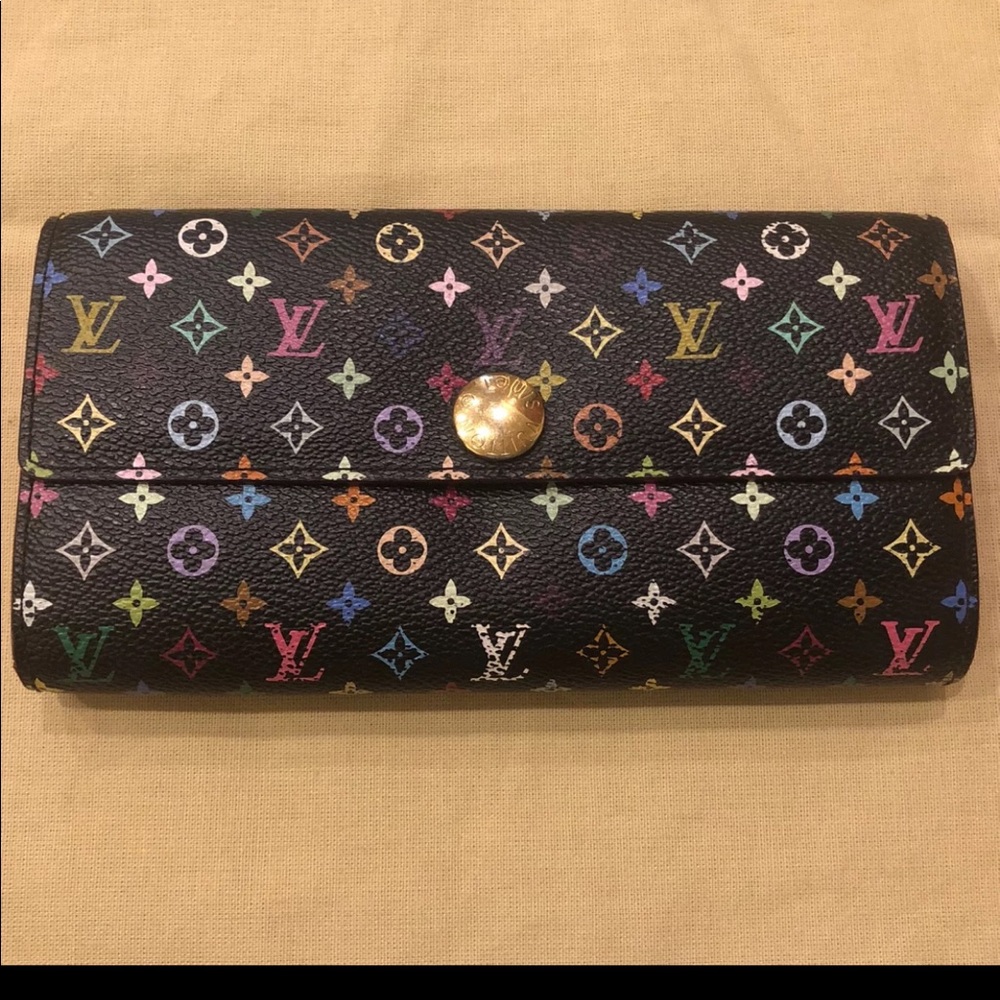 Louis Vuitton Multicolor Sarah Wallet